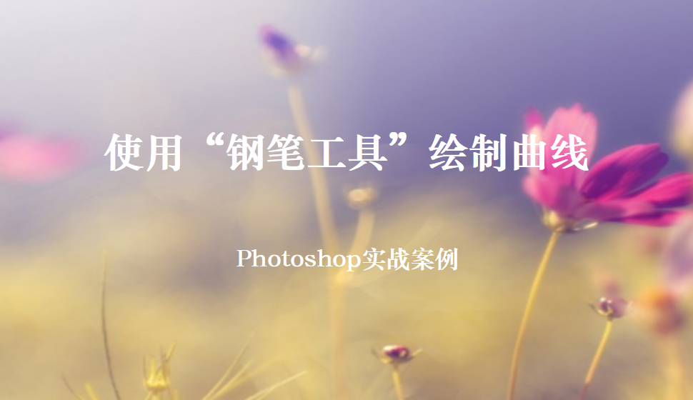 Photoshop 使用“钢笔工具”绘制曲线