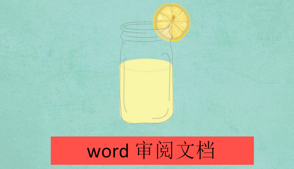  word 审阅文档