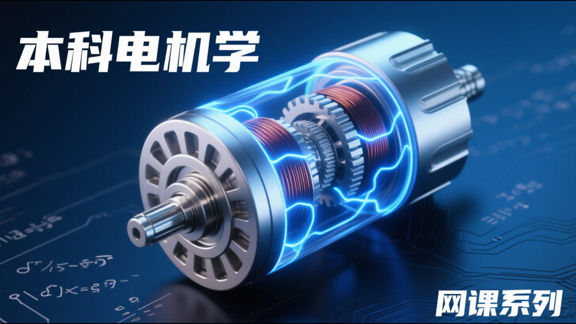 本科电气专业电机录播课程